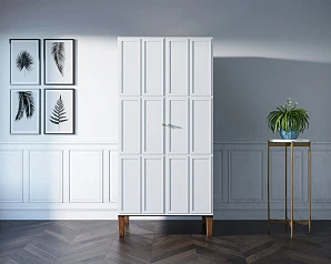 Шкаф "Andersen" двухстворчатый арт AN09WH в интерьере