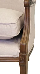 заказать стильное Мягкое полукресло с подлокотниками Tous Beige