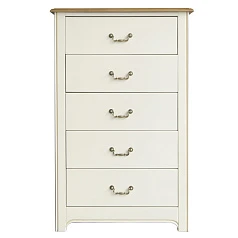 заказать стильные Бежевый комод "Olivia" высокий на 5 ящиков арт GA3005C