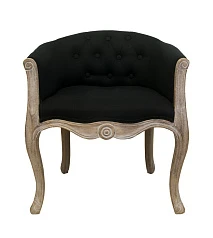 купить стильные Низкое кресло ретро Kandy Black в интернет-магазине