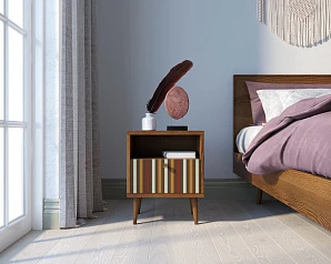 заказать стильные Тумбочка "Berber" с одним ящиком 20 принт арт BB06/Print_20, разноцветная