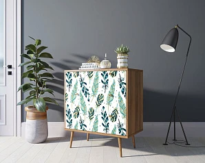 красивые Комод "Berber" три ящика 44 принт арт BB40/Print_44 на заказ