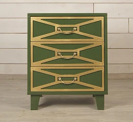 фото Прикроватная тумба "Emerald" арт DSC10523ETG Зеленый