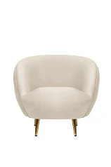 заказать стильное Мягкое кресло для гостиниц Small Benee Beige