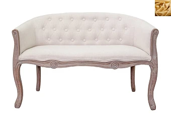 купить стильные Диван Kandy Double Beige желтый в интернет-магазине