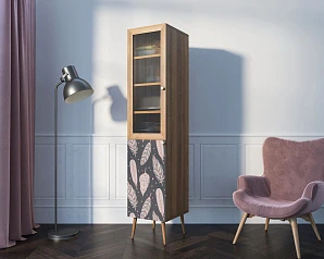 фото Буфет "Berber" узкий принт 40 арт BB39/Print_40 в интерьере