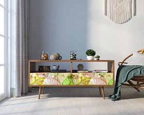 купить Консоль "Berber" с тремя ящиками принт 29 арт BB23/Print_29 в интернет-магазине