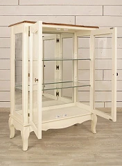 красивый Шкаф "Leontina" для посуды двустворчатый арт ST9318 на заказ