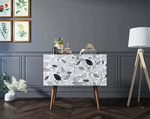 Комод на высоких ножках "Berber" малый принт 9 арт BB13/Print_09 на заказ в интернет-магазине