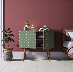 стильные Комод на высоких ножках "Berber" малый принт 12 арт BB13/Print_12