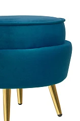 Пуф Pearl Adorn Marine в интерьере