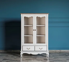 купить красивый Шкаф "Leontina" для посуды низкий с ящиками арт ST9355/2