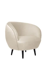 купить красивое Мягкое кресло Small Benee Beige на черных ножках