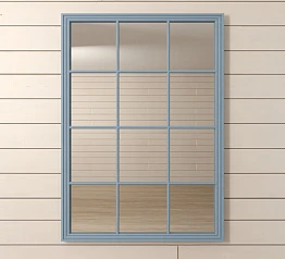 Зеркало "Florence" голубое арт 201-10BLETG в интерьере