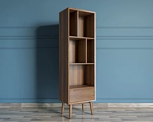 купить красивый Узкий стеллаж "Bruni" арт BR26