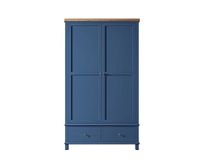 купить красивые Шкаф двухстворчатый в стиле Кантри "Jules Verne" с ящиками арт JV28ETGB