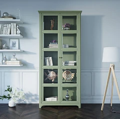 купить Шкаф со стеклянными дверками "Olivia" арт CB3005