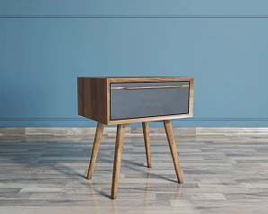 красивые Тумба для прихожей "Bruni Black" с ящиком арт BR-11Black на заказ