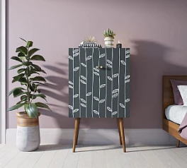 Комод на высоких ножках "Berber" 18 принт арт BB09/Print_18 на заказ
