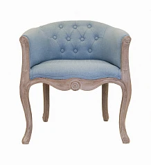 заказать Низкое кресло ретро Kandy Light Blue