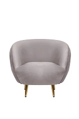 фото Мягкое кресло для гостиниц Small Benee Grey