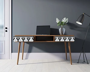 купить красивый Стол рабочий "Berber" принт 19 арт BB18/Print_19 в интернет-магазине