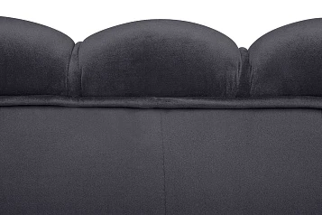 купить стильные Дизайнерский двухместный диван Pearl Double Black в интернет-магазине