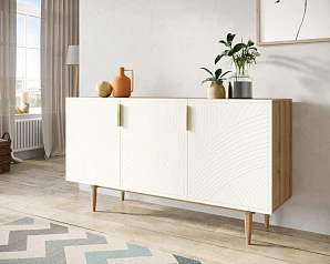 красивые Комод с тремя дверками "Line" LN02/GR1/beige на заказ