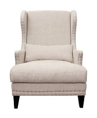 заказать Мягкое полукресло с подлокотниками Agon Beige