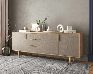 фото Комод "Line" удлиненный R25/beige