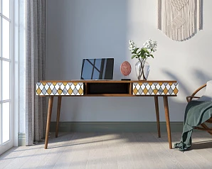 Стол рабочий "Berber" принт 22 арт BB18/Print_22 на заказ в интернет-магазине