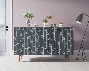 купить Комод "Berber" три дверки 18 принт арт BB01/Print_18 в интернет-магазине