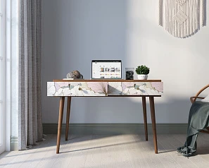 Стол рабочий "Berber" малый принт 31 арт BB32/Print_31 на заказ в интернет-магазине