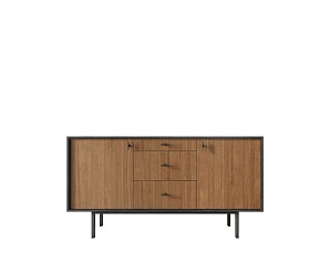 купить красивые Комод две дверки и три ящика "Emerson" арт EM08