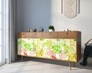 фото Комод "Berber" четыре дверки и четыре ящика 29 принт арт BB25/Print_29