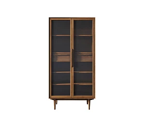 фото Буфет "Bruni" высокий с витражными стеклами арт BR51