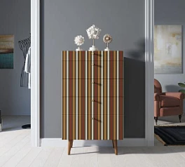 купить красивые Комод высокий "Berber" принт 20 арт BB10/Print_20