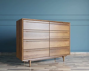 Комод "Bruni" на восемь ящиков арт BR06