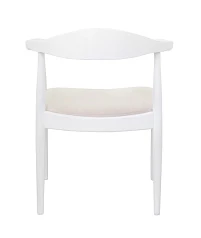 красивый Мягкий стул с подлокотниками Carlo White на заказ