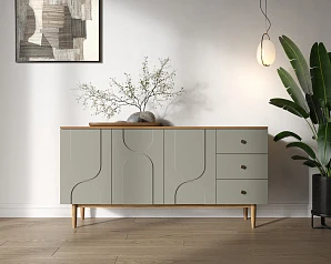 красивые Комод с тремя дверками и ящиками "Arka" AR02-F2 на заказ