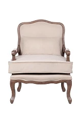 купить стильное Мягкое полукресло с подлокотниками Nitro Beige V4 в интернет-магазине