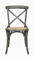 фото Стул Cross Back Silver в интерьере