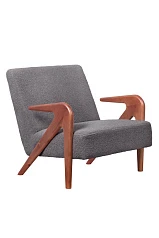 купить стильное Кресло современное серое Arrow BR V4 в интернет-магазине