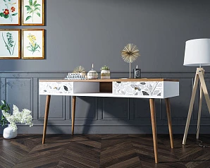 купить стильный Стол рабочий "Berber" принт 9 арт BB18/Print_09 в интернет-магазине