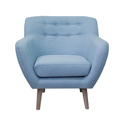 Низкое кресло Fuller Blue на заказ