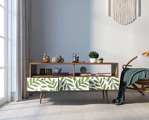 Консоль "Berber" с тремя ящиками принт 28 арт BB23/Print_28 в интернет-магазине