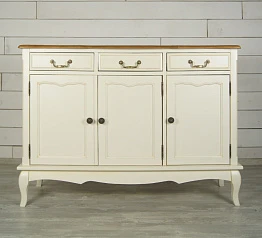 заказать Бежевый Комод Leontina (3 ящика и 3 двери) арт ST9344 в интернет-магазине