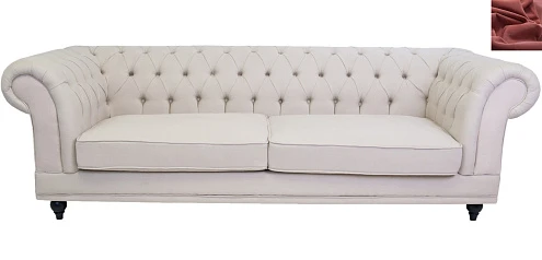 Диван мягкий арт-деко Neylan красный в интернет-магазине