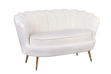 Диван ракушка Pearl Double Beige на заказ