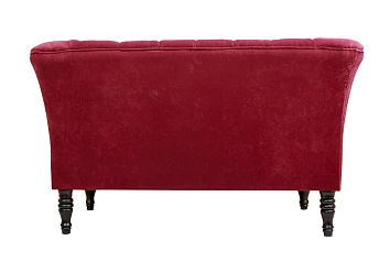 купить стильные Прямой двухместный диван Dalena Vine красный